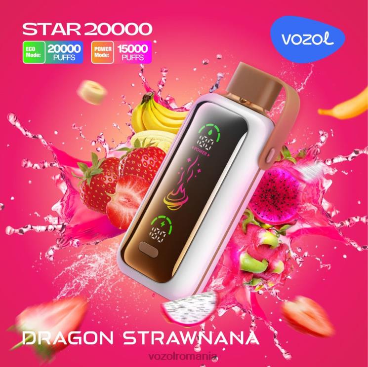 VOZOL STAR 20000 dragon strawnana 2R4468 | Vozol Vape Sale