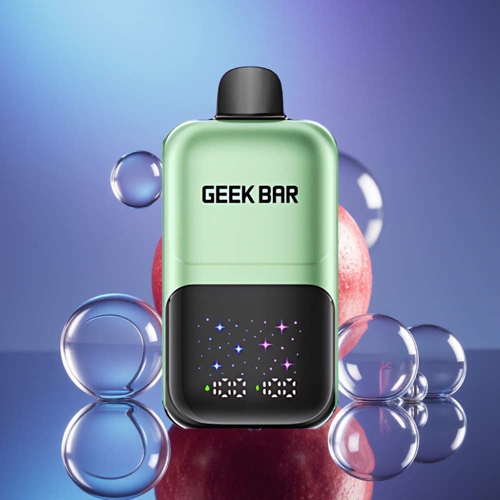 GEEK BAR 2GO Seria Two 50000 Pufări Ecran Mare cu Măr Dublu A&B