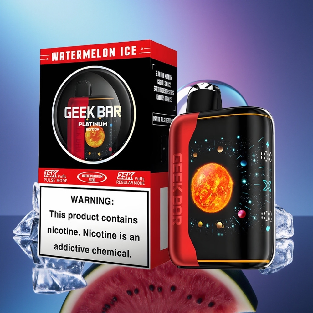 GEEK BAR Platinum Edition 25000 Puffuri USB-C Gheată Pepene