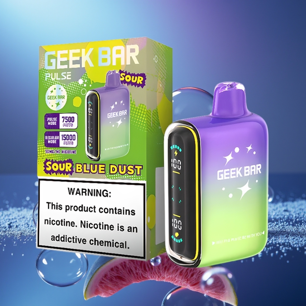 Geek Bar Pulse 15000 Pufări Aromă Acru Capacitate 16ML