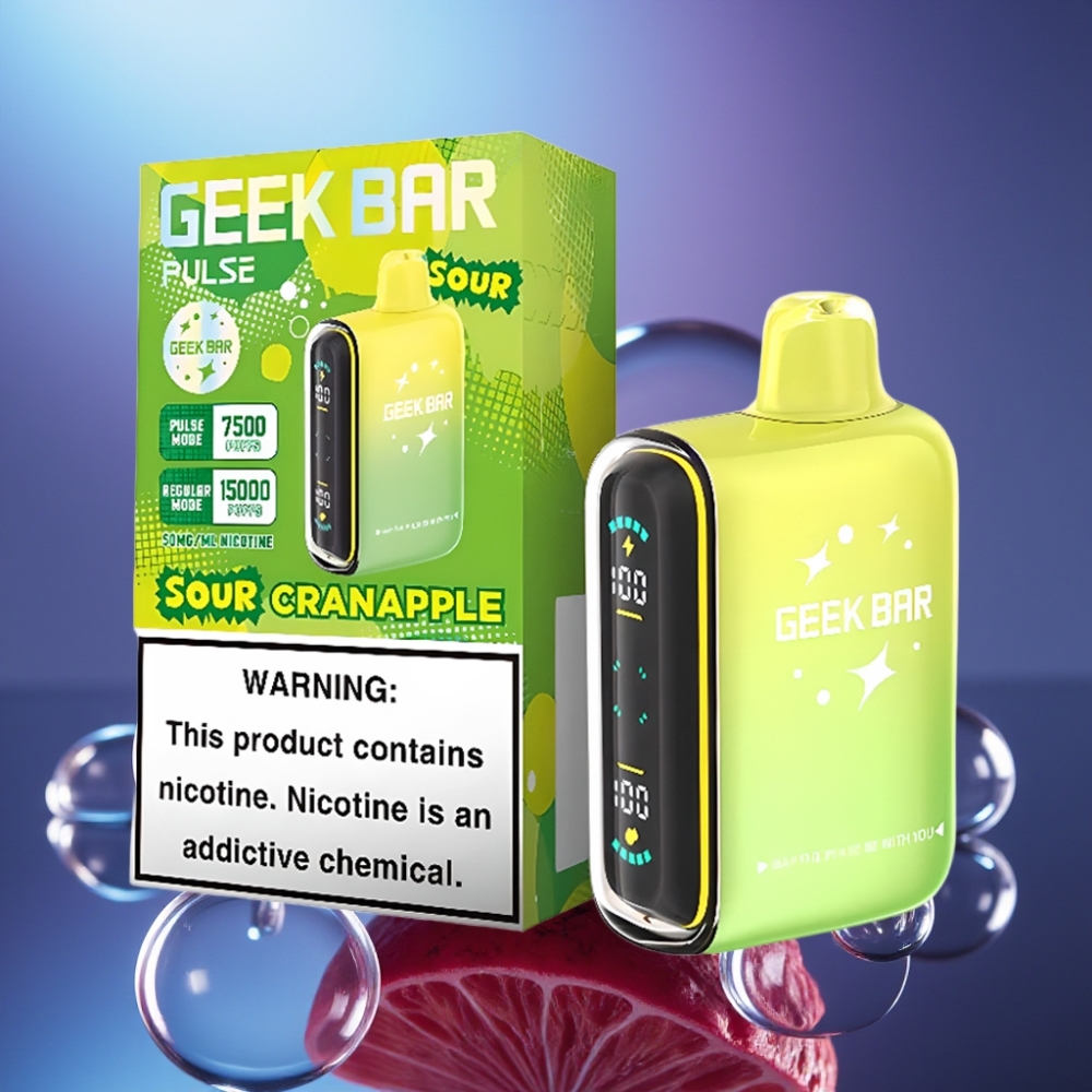 Geek Bar Pulse 15000 Pufări Aromă Acru Capacitate 16ML