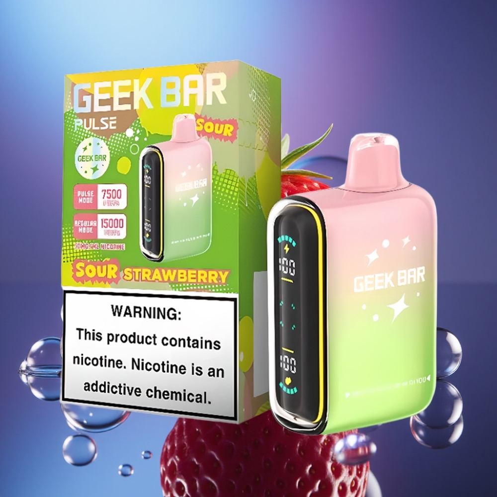 Geek Bar Pulse 15000 Pufări Aromă Acru Capacitate 16ML