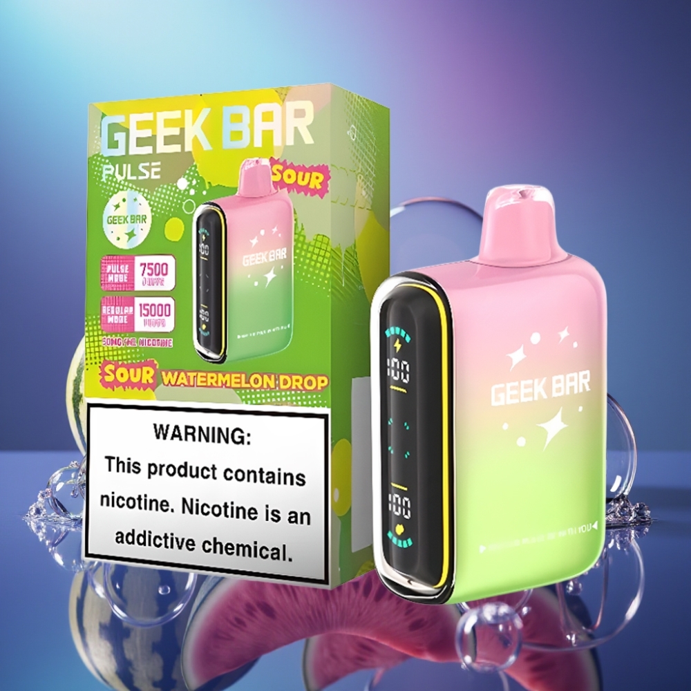 Geek Bar Pulse 15000 Pufări Aromă Acru Capacitate 16ML