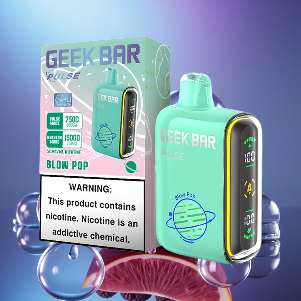 Geek Bar Pulse 15000 Pufări cu Airflow Reglabil și USB Type-C