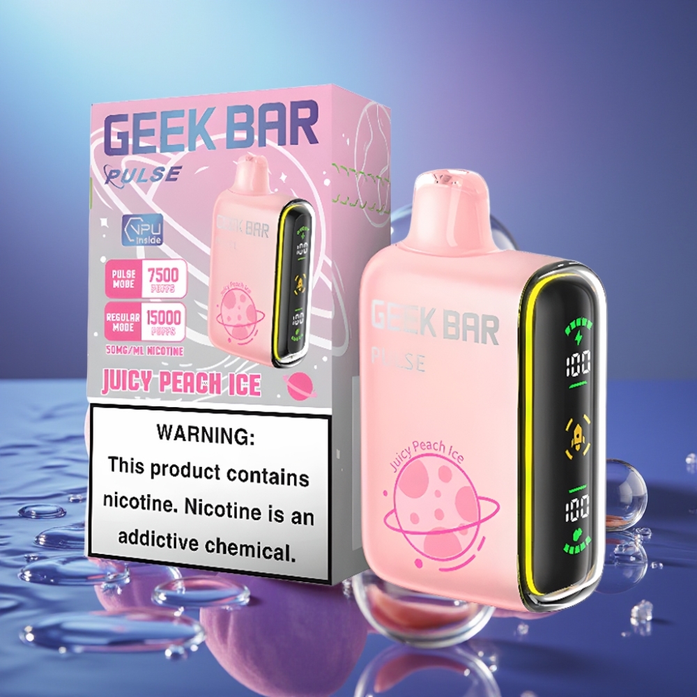 Geek Bar Pulse 15000 Pufări cu Airflow Reglabil și USB Type-C