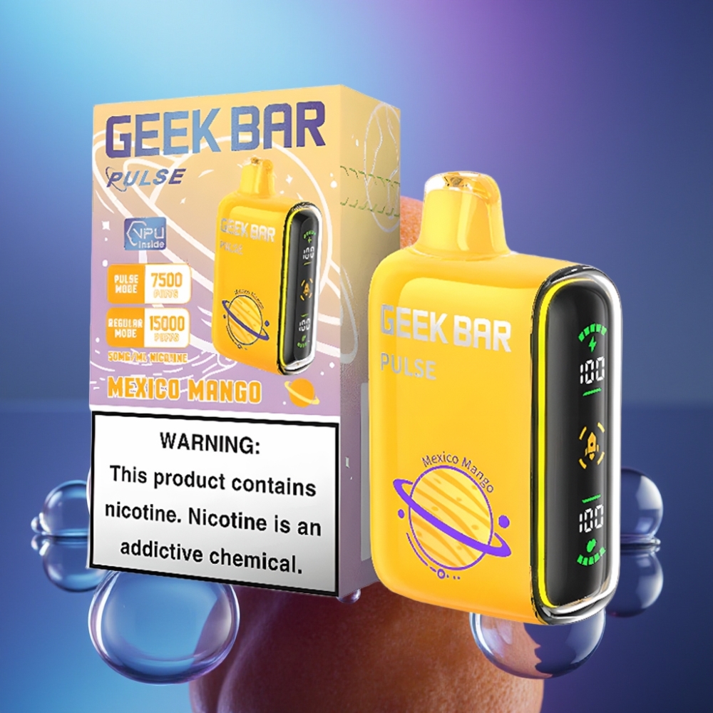Geek Bar Pulse 15000 Pufări cu Airflow Reglabil și USB Type-C