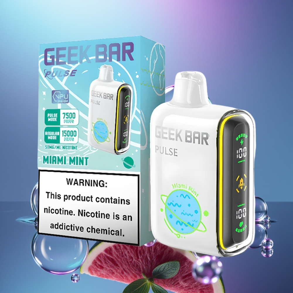 Geek Bar Pulse 15000 Pufări cu Airflow Reglabil și USB Type-C