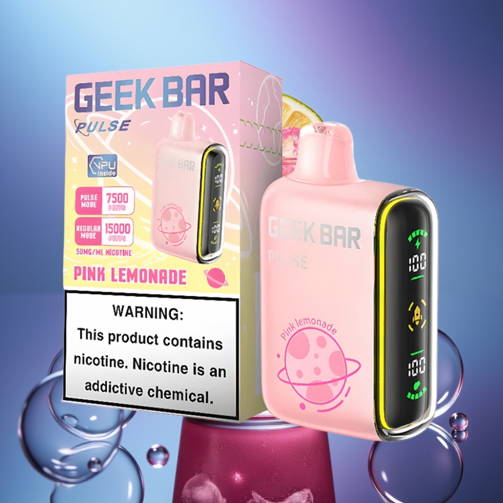 Geek Bar Pulse 15000 Pufări cu Airflow Reglabil și USB Type-C
