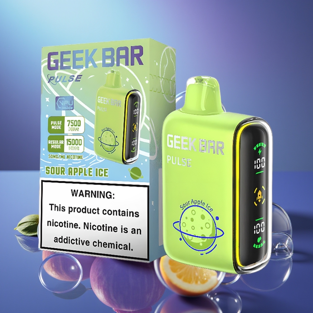 Geek Bar Pulse 15000 Pufări cu Airflow Reglabil și USB Type-C