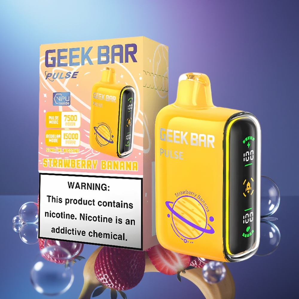Geek Bar Pulse 15000 Pufări cu Airflow Reglabil și USB Type-C
