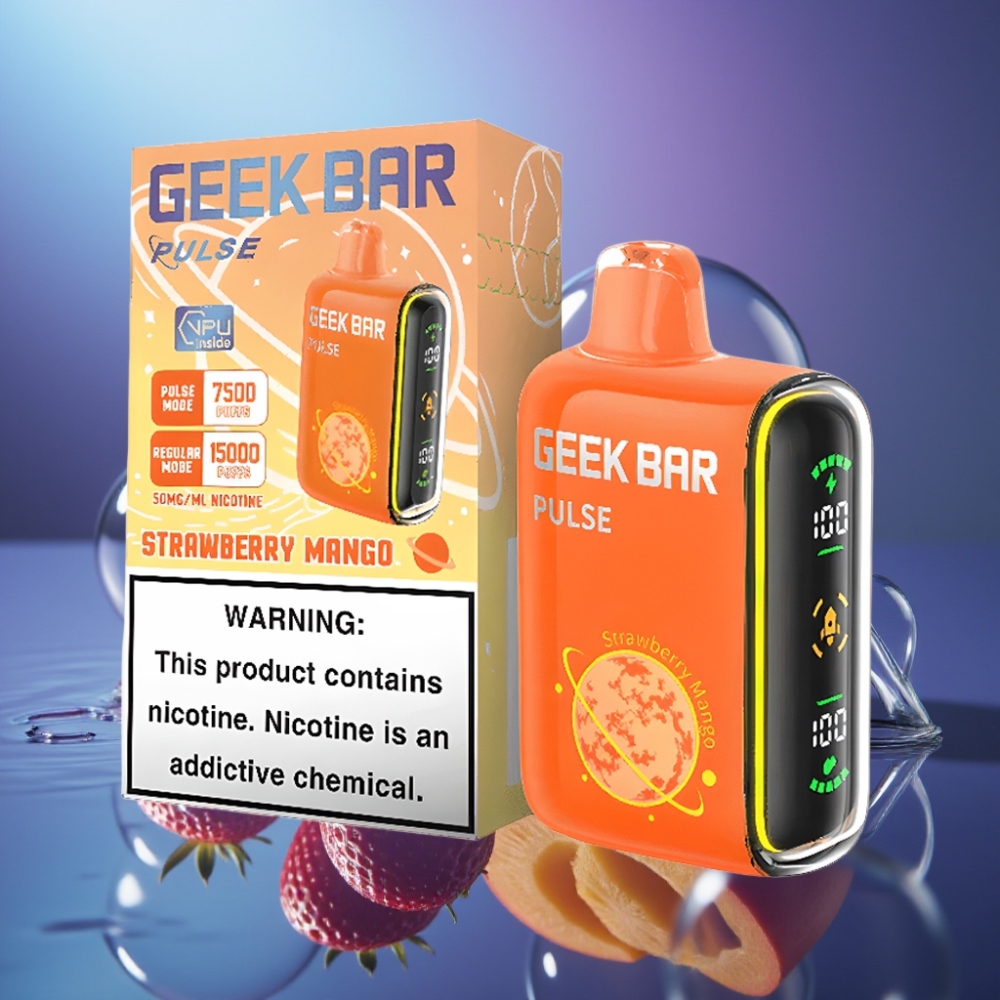 Geek Bar Pulse 15000 Pufări cu Airflow Reglabil și USB Type-C