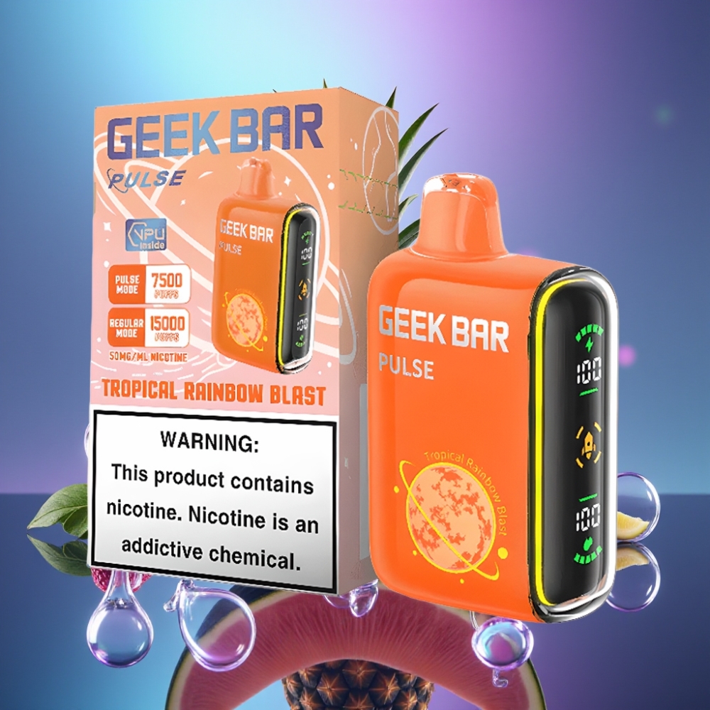 Geek Bar Pulse 15000 Pufări cu Airflow Reglabil și USB Type-C