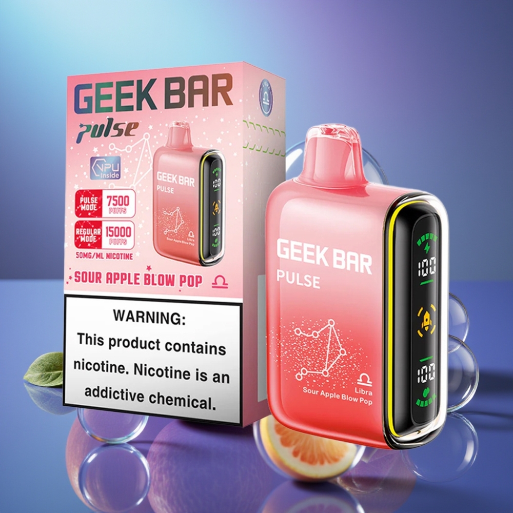Geek Bar Pulse 15000 Pufuri cu Airflow Reglabil și 16ML Lichid