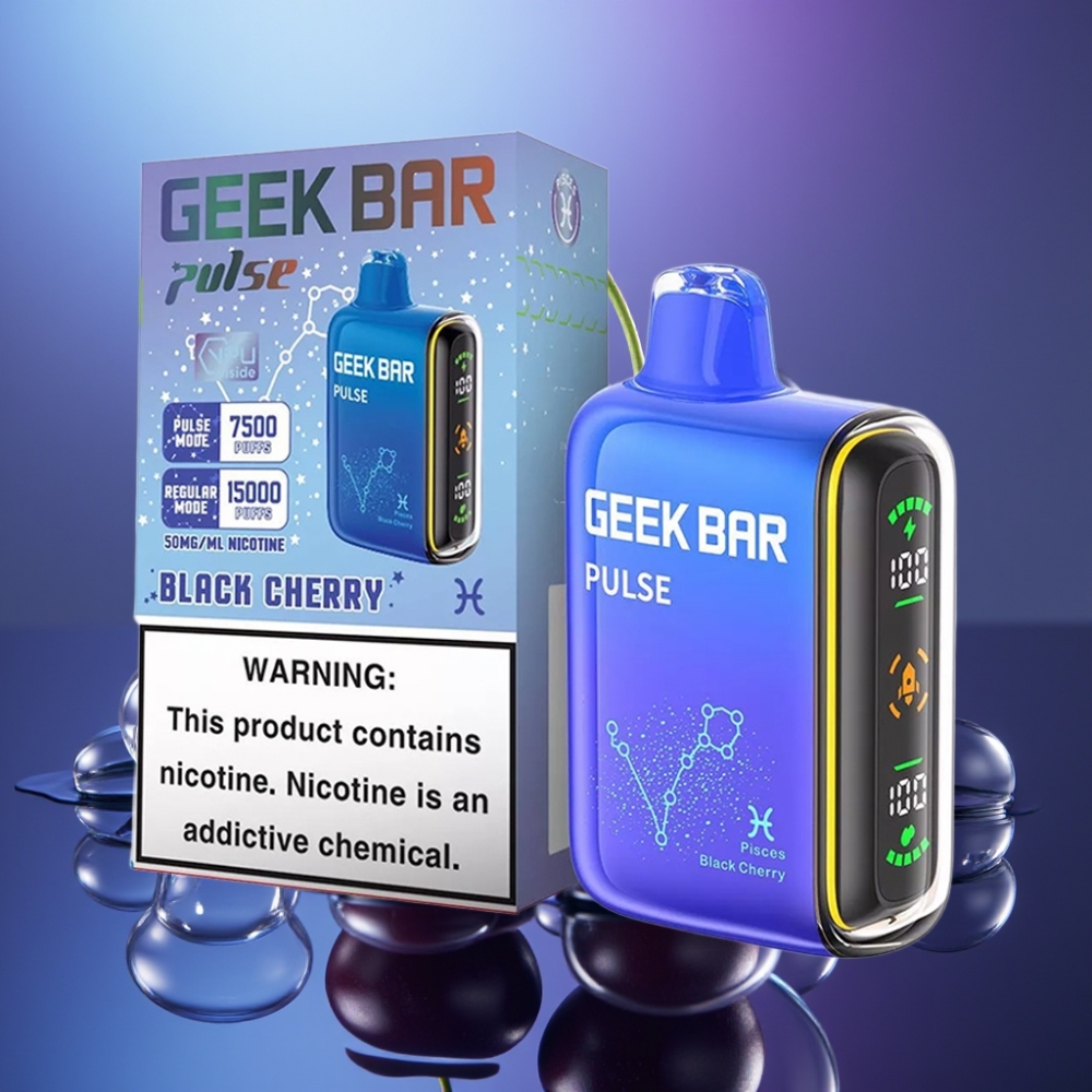 Geek Bar Pulse 15000 Pufuri cu Airflow Reglabil și 16ML Lichid