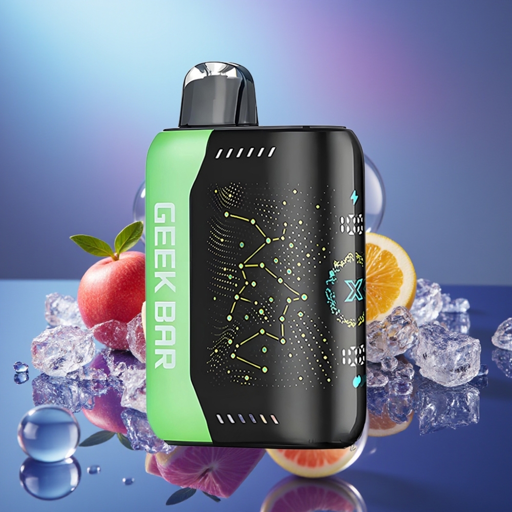 GEEK BAR Pulse X 25000 Pufuri cu Ecran 3D și Dual Mesh Coil Versiune fără nicotină
