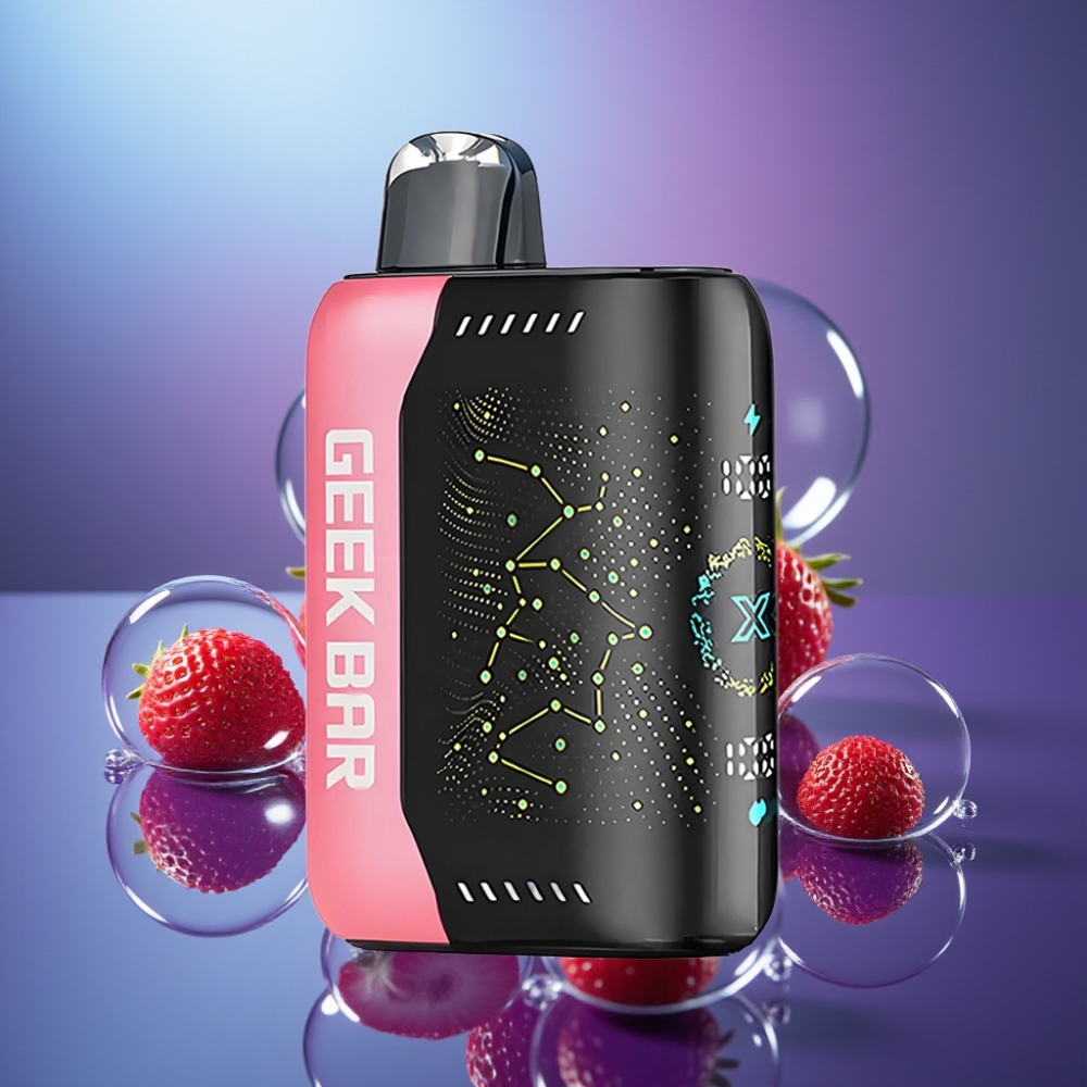 GEEK BAR Pulse X 25000 Pufuri cu Ecran 3D și Dual Mesh Coil Versiune fără nicotină