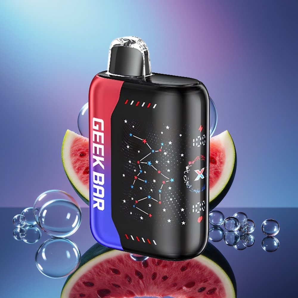Geek Bar Pulse X 25000 Pufuri Disposable Vape Patriot Editon cu 18mL Lichid și Dual Mesh Coil
