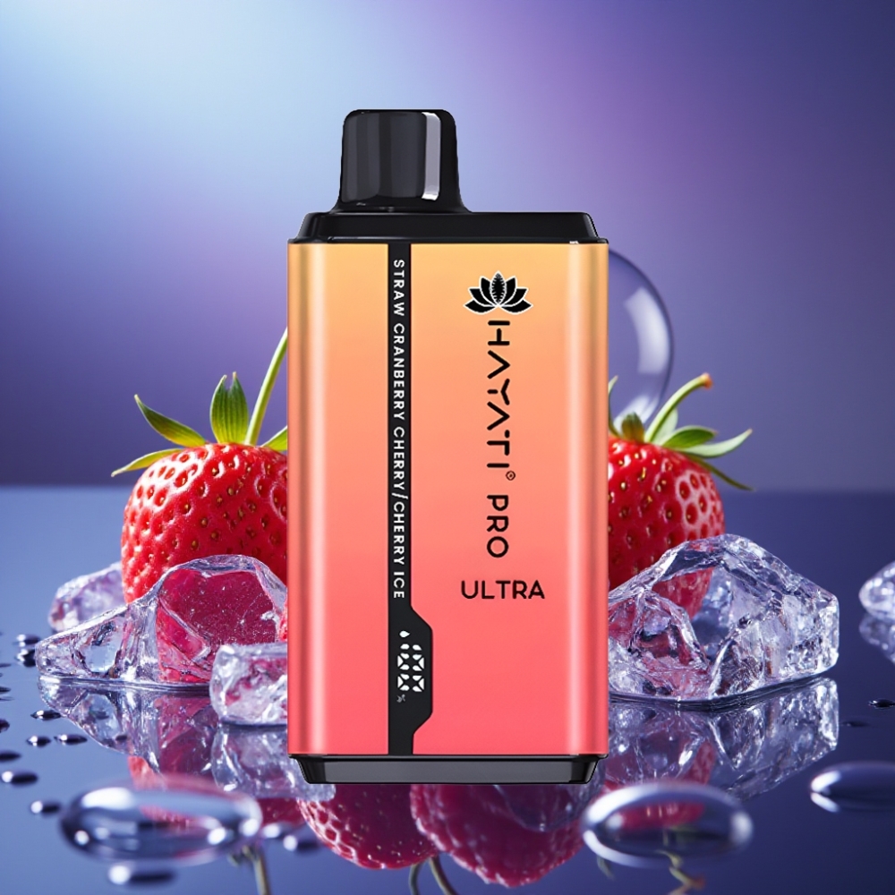Hayati Pro Ultra 15000 Pufuri Capsule 12ml Capsule Aroma Căpșuni Afine Cireșe Gheață