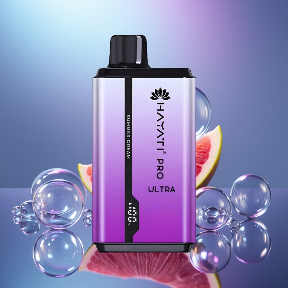Hayati Pro Ultra 15000 Pufuri Dream de Vară cu 49 de Arome și 2×12ml Lichid