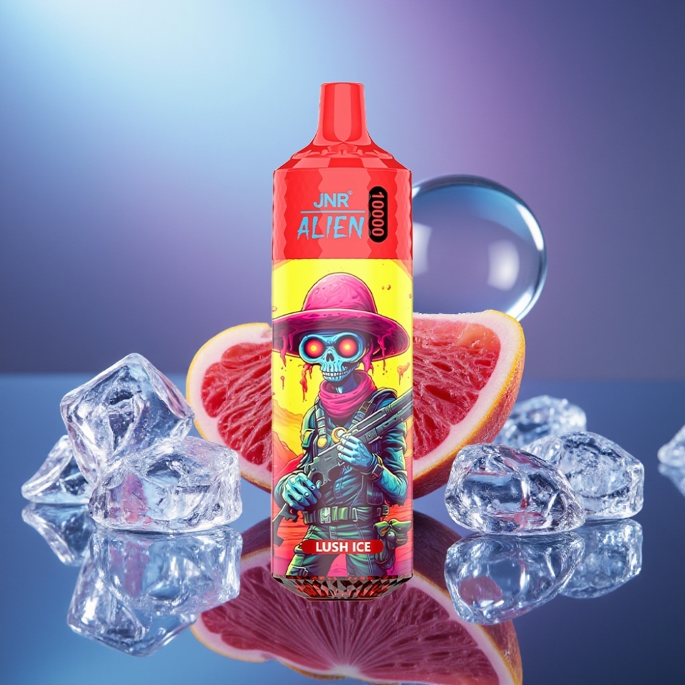 JNR Alien 10000 Puffs 850mAh Gheață Verde Disposable Vape