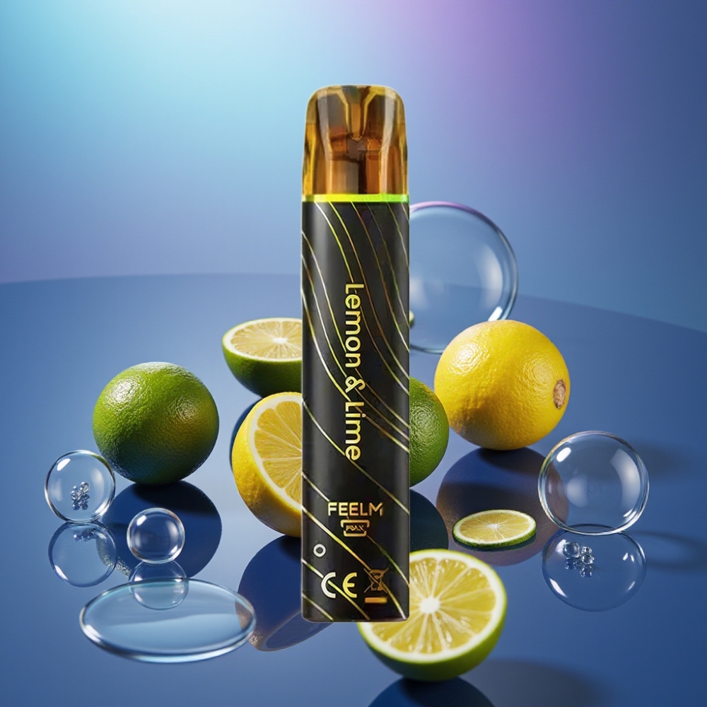 JNR Black&Golden 800 Pufuri Baterie 550mAh Disposable Vape Lămâie & Lime