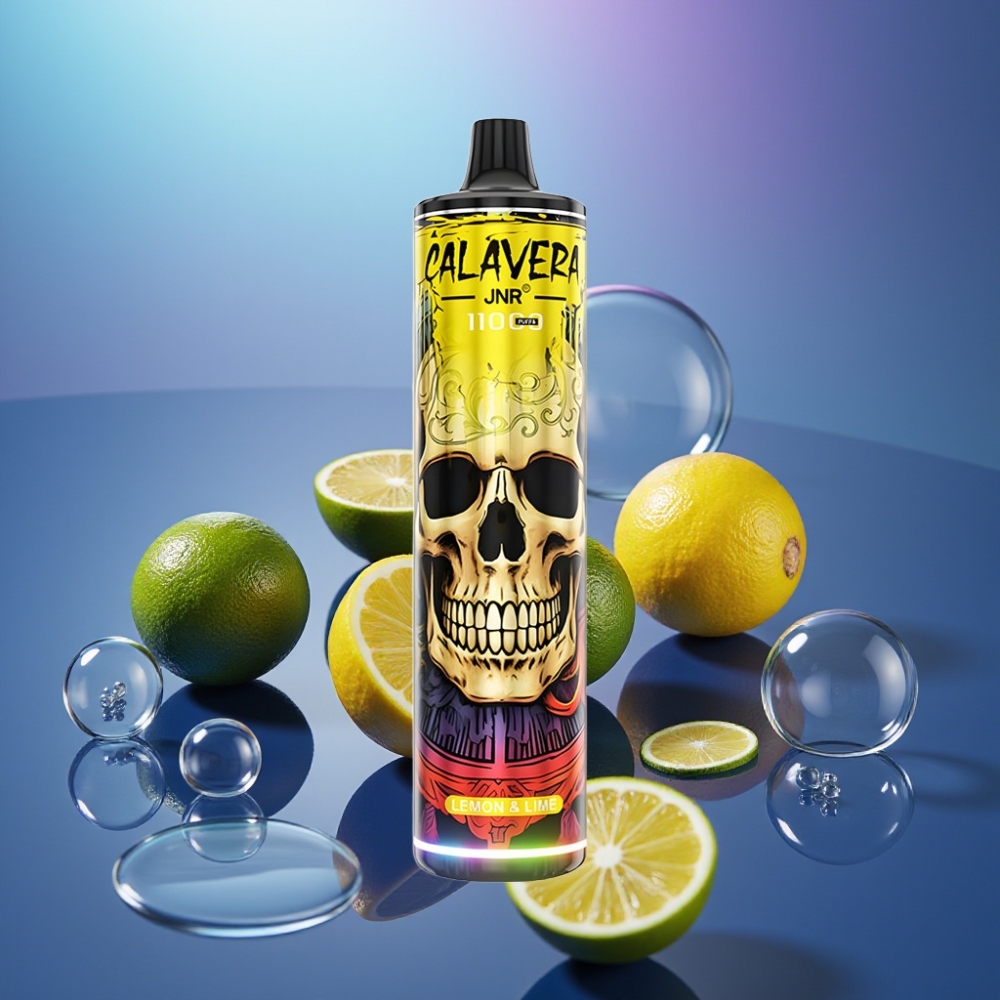 JNR Calavera 11000 Puffs Disposable Port USB-C Lămâie & Lime
