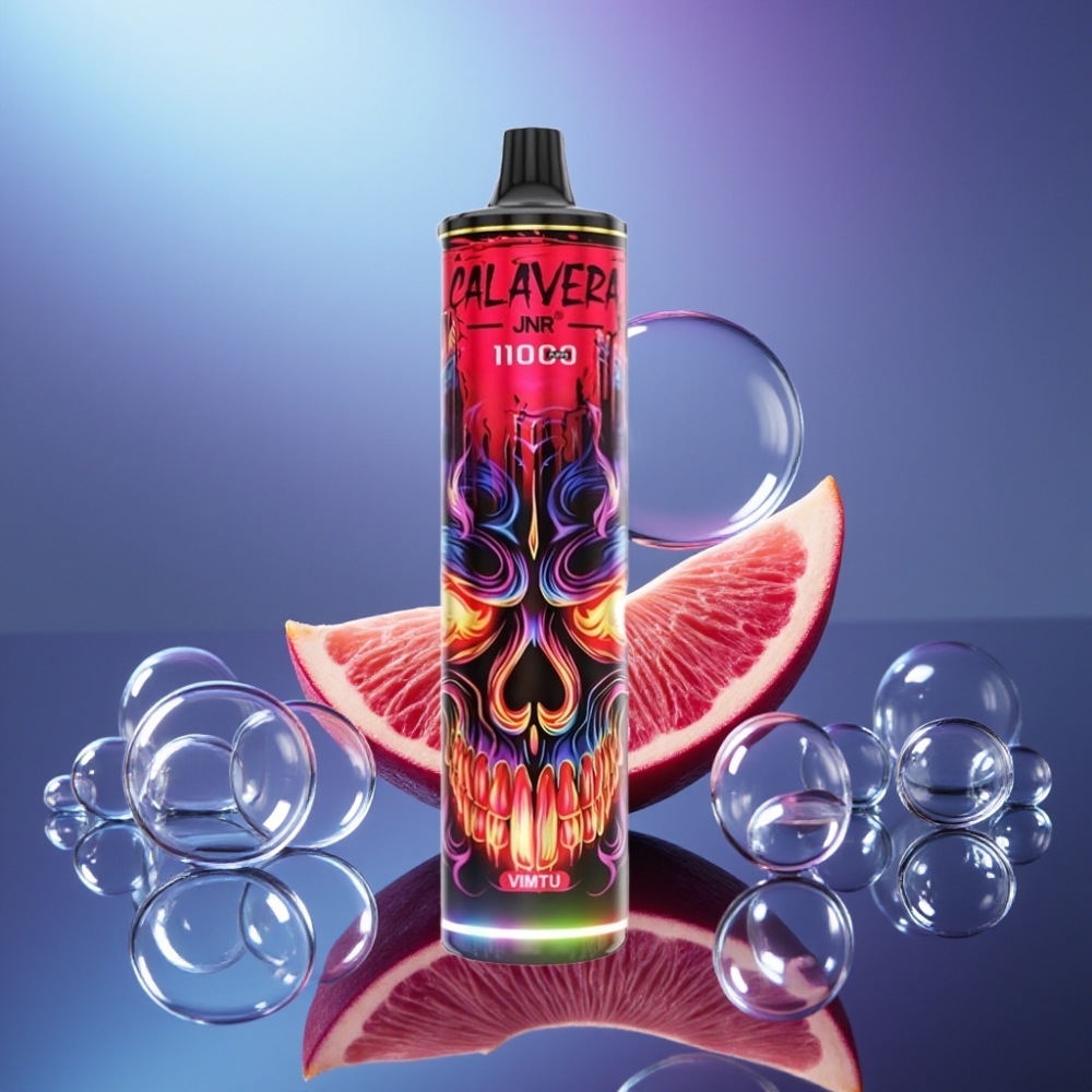JNR Calavera 11000 Puffs Disposable Vape Vimtu cu Port Type-C și 850 mAh