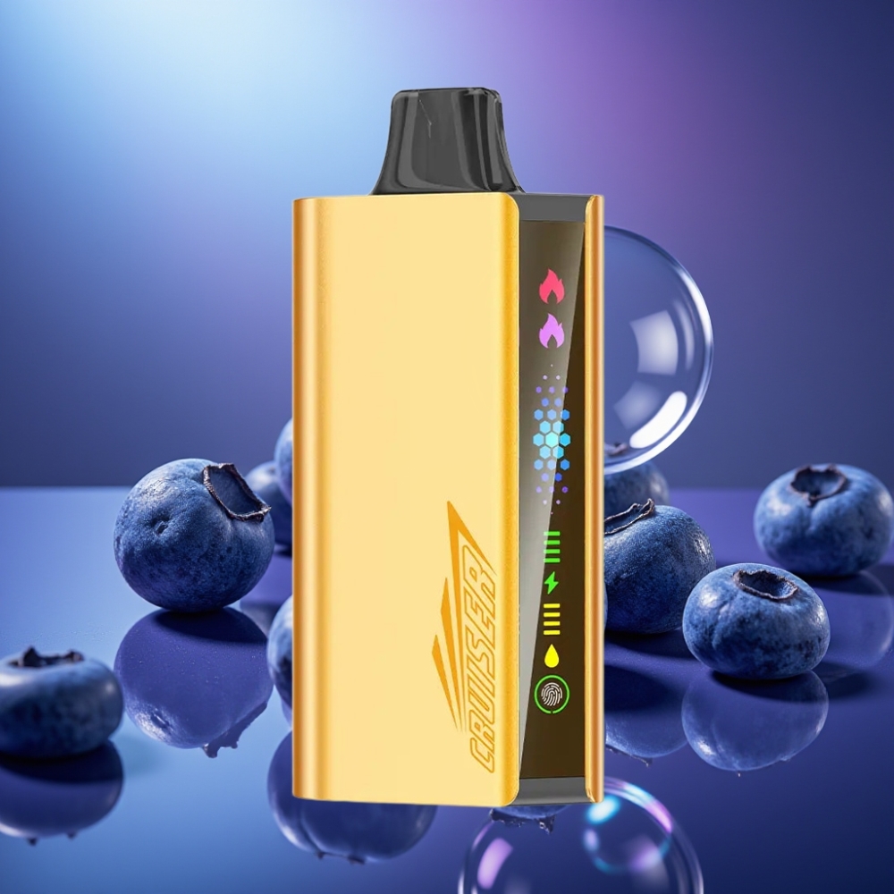 JNR Cruiser 12000 Puffs No-Charge Disposable Vape Explozie de Afine cu Baterie 3500 mAh
