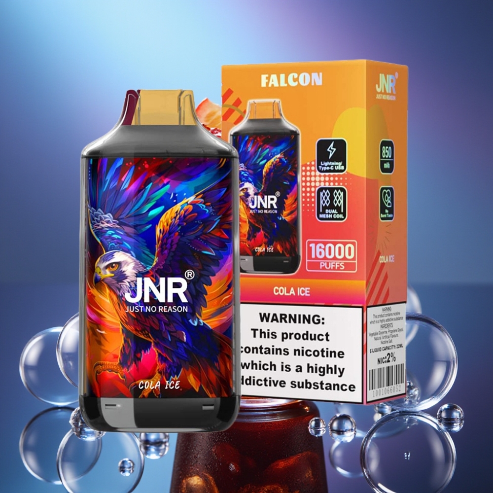 JNR Falcon 16000 Puffs 22ml Cola Gheață Disposable Vape
