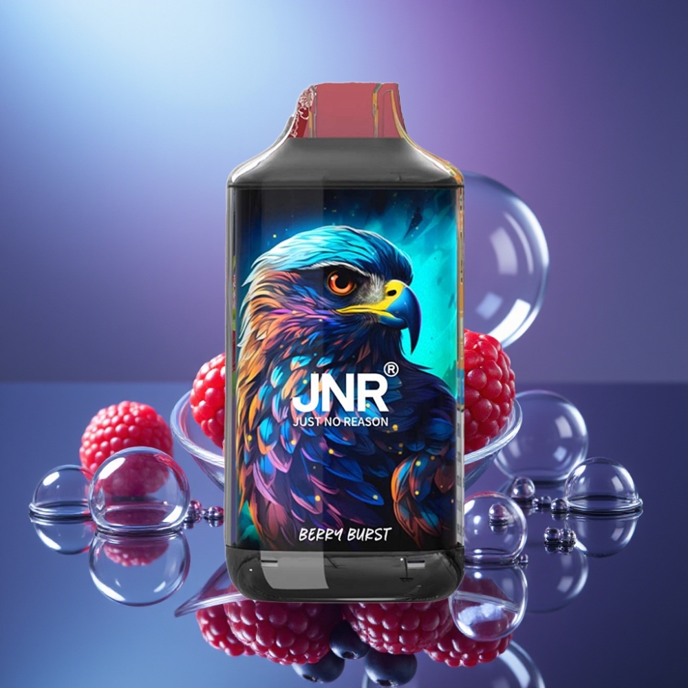 JNR Falcon 16000 Puffs Dispozabil Vape Explozie de Fructe de Pădure cu 850 mAh şi 22ml