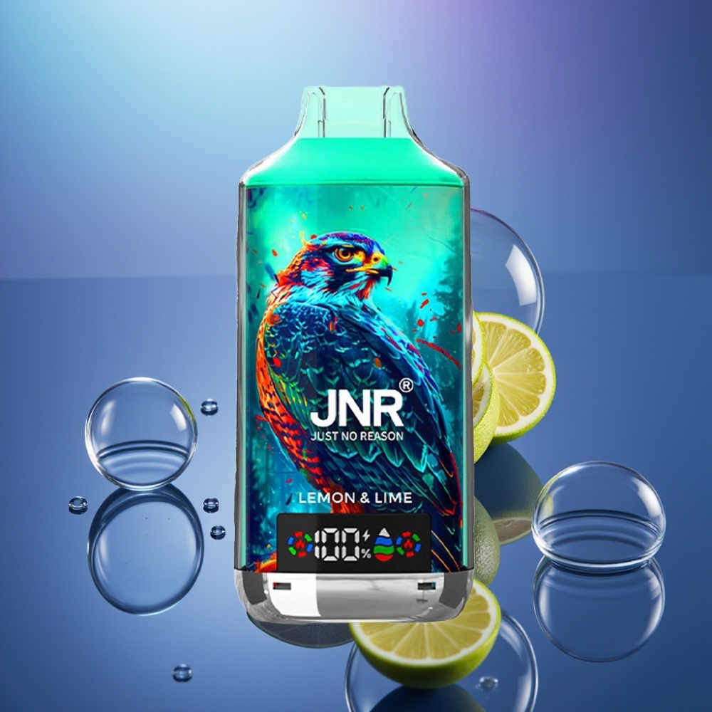 JNR Falcon X 18000 Puffs Dispozabil Lime Lămâie Încărcare Rapidă Type-C