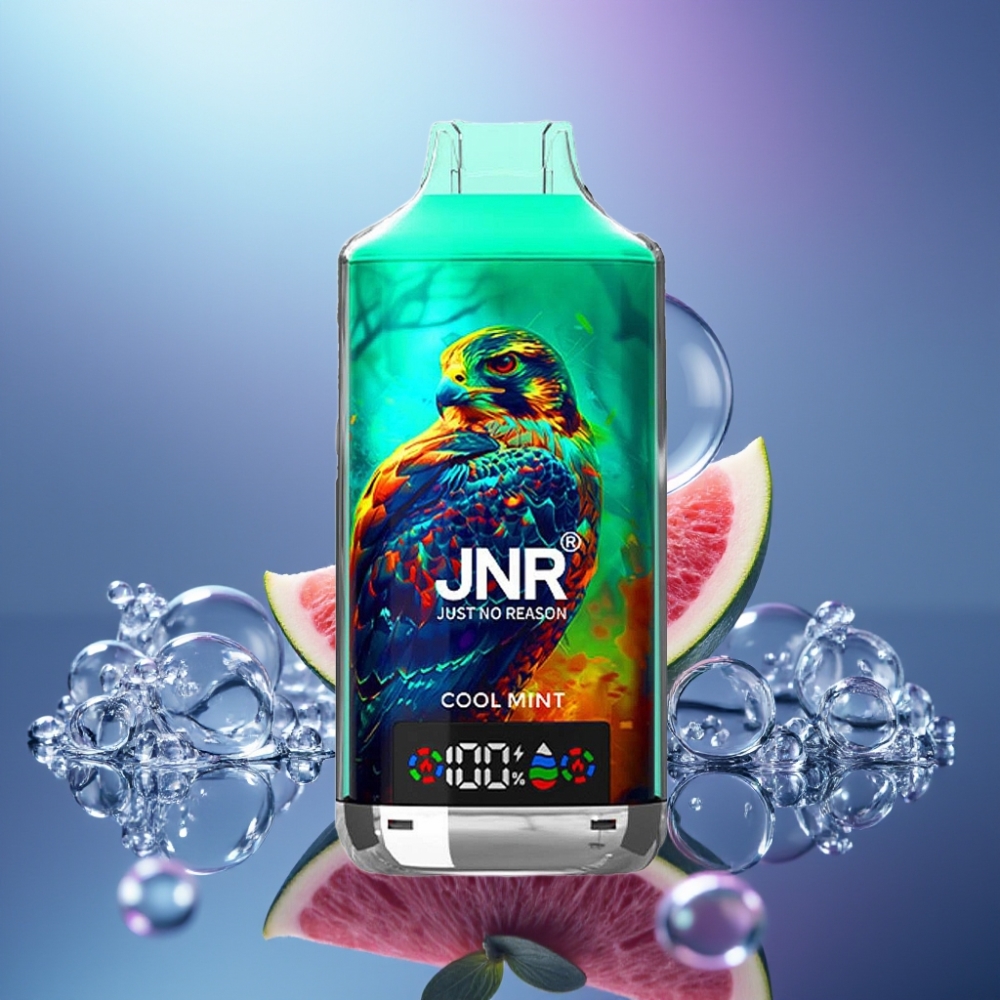 JNR Falcon X 18000 Puffs Dispozabil Mentă Rece 24ml Dual Mesh Coil