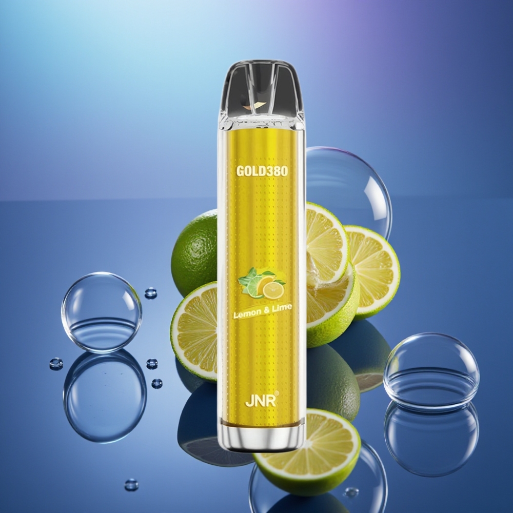 JNR Gold380 6000 Pufuri Disposable Vape Lămâie Lime 1500mAh
