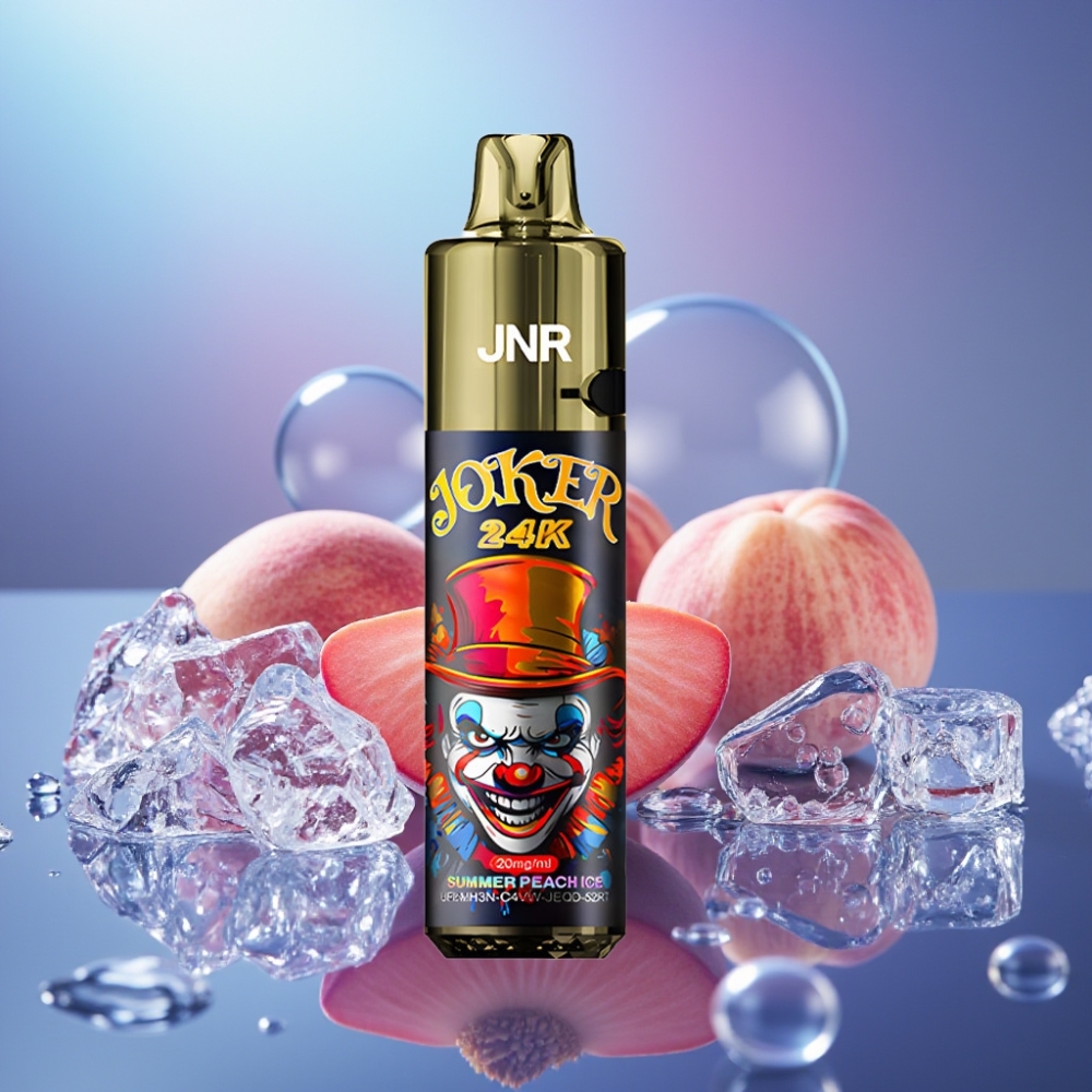 JNR Joker 24K Puffs Disposable Vape Pescară Gheață Vară 2% Nicotină 800mAh