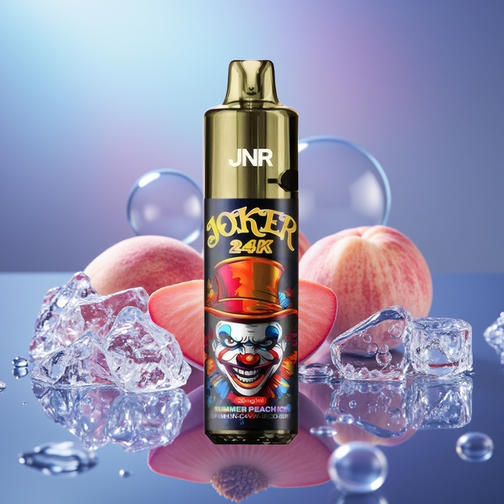 JNR Joker 24K Puffs Disposable Vape Pescară Gheață Vară 2% Nicotină 800mAh