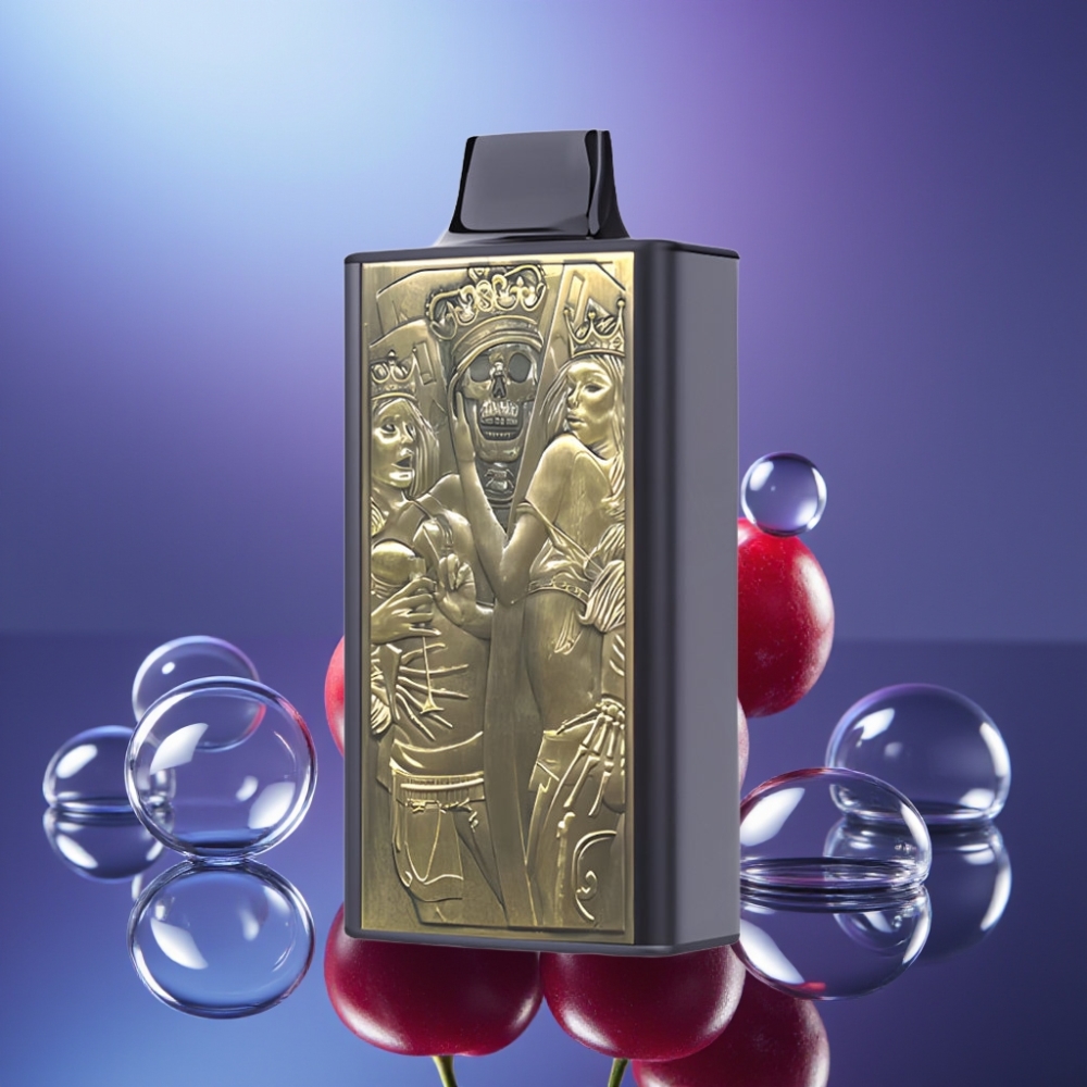 JNR Mega Box 25000 Pufuri Disposable Vape Cireșă-Boabe cu Baterie 850mAh