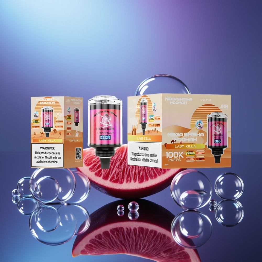 JNR Mega Shisha Hookah 100K Doză Ucigașă Doamnă Compatibilitate Desktop