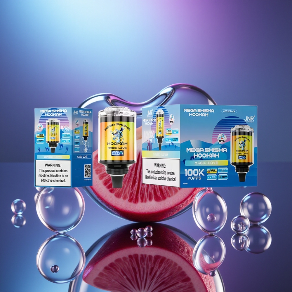 JNR Mega Shisha Hookah 100K Iubire Magică Tip-C Încărcare Rapidă