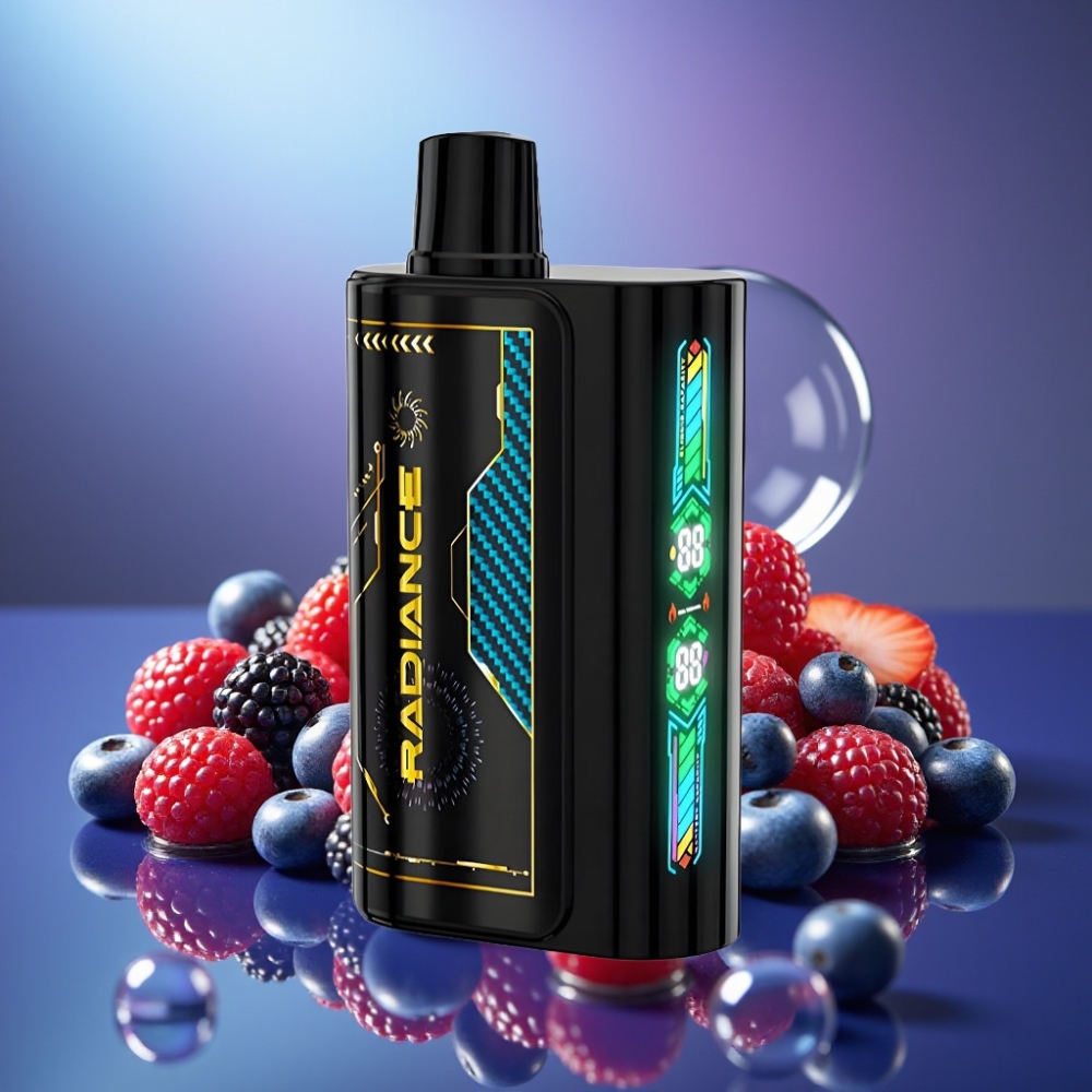 JNR Radiance 31000 Pufuri Disposable Vape Coil Dual Mesh MIXED BERRIES (Fructe Mixte)