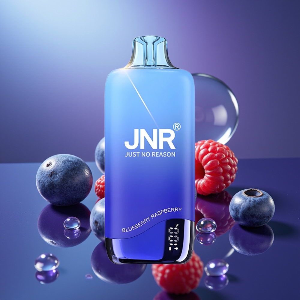 JNR Rainbow 10500 Puffs Disposable Vape Afină Zmeură cu 18ml e-Liquid și 600mAh Battery
