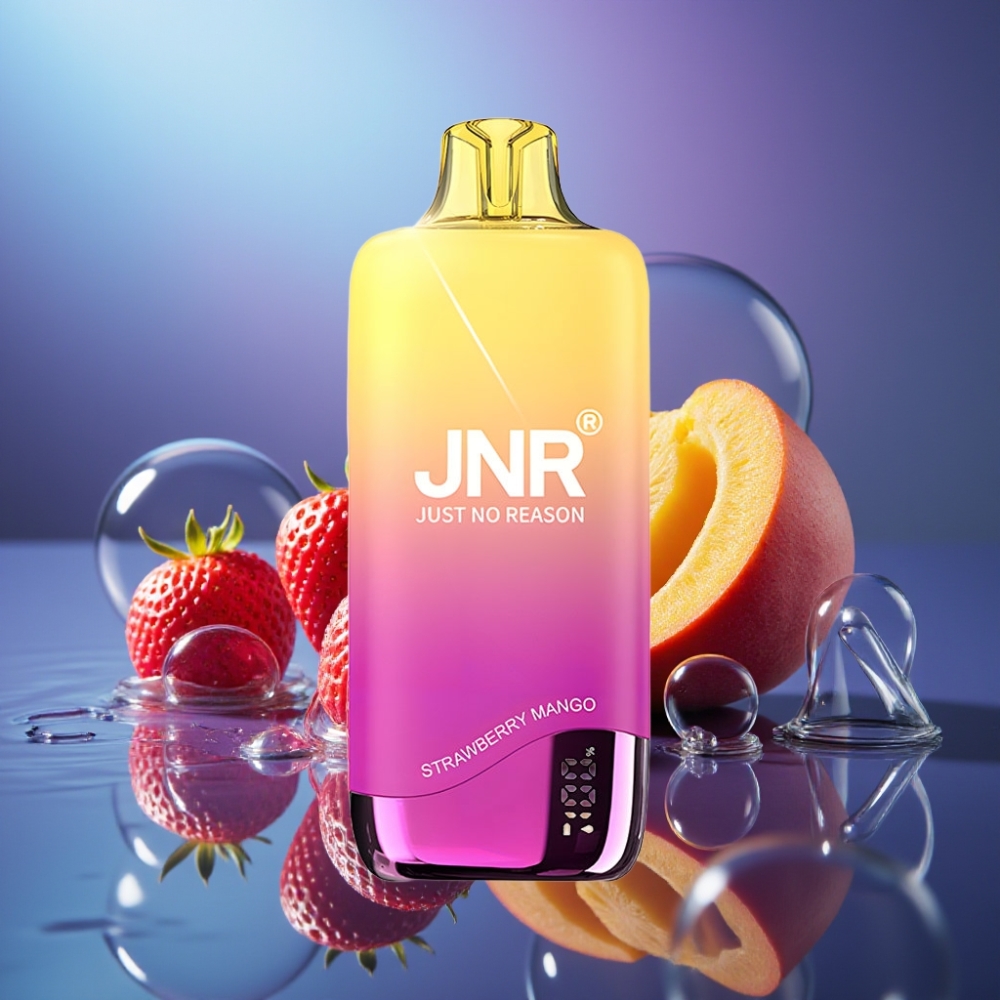 JNR Rainbow 10500 Puffs Disposable Vape Capsuni Mango cu Baterie 600mAh