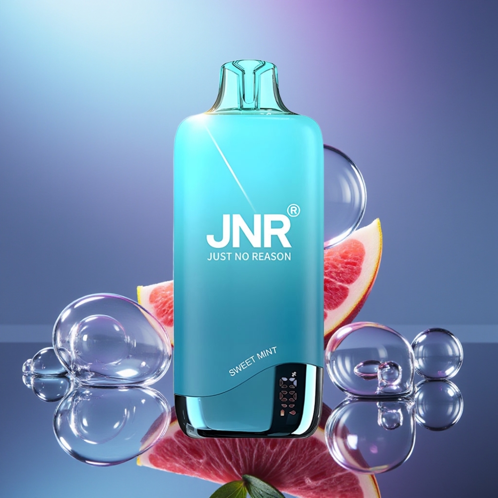 JNR Rainbow 10500 Puffs Disposable Vape Mentă Dulce cu Baterie 600mAh