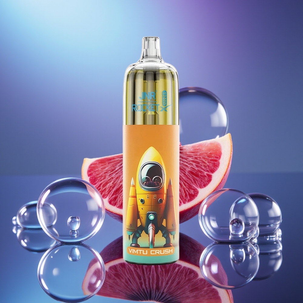JNR Rocket-X 12400 Puffs Vape Disposabil cu Aromă Zdrobire Vimtu și Încărcare Rapidă Type-C