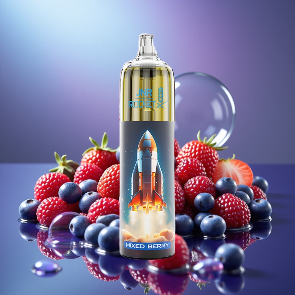 JNR Rocket-X 12400 Pufuri Disposable Vape Coil 1.2ohm Mixed Berry