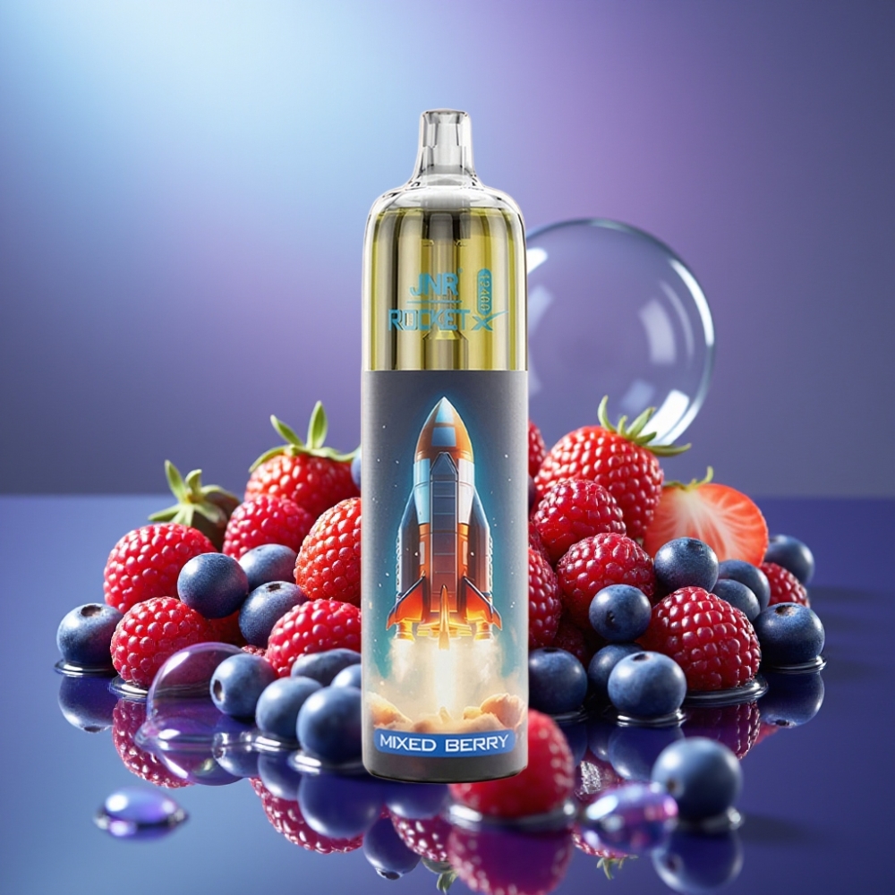 JNR Rocket-X 12400 Pufuri Disposable Vape Coil 1.2ohm Mixed Berry