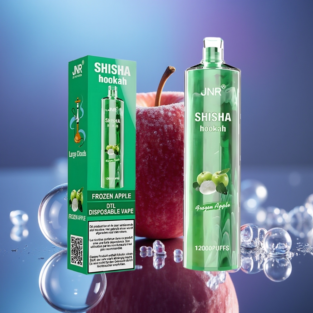 JNR Shisha Hookah 12000 Puffs 750mAh Măr Înghețat