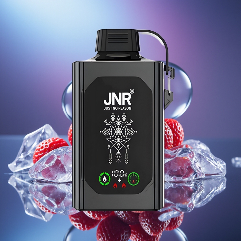 JNR Shisha Hookah Box 20500 Puffs 1000mAh Capsule de Căpșuni cu Gheață