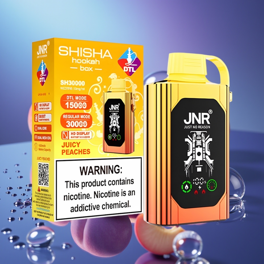 JNR Shisha Hookah Box 20500 Pufuri Afine Zemoase Dual Mesh Coil & Dual Core