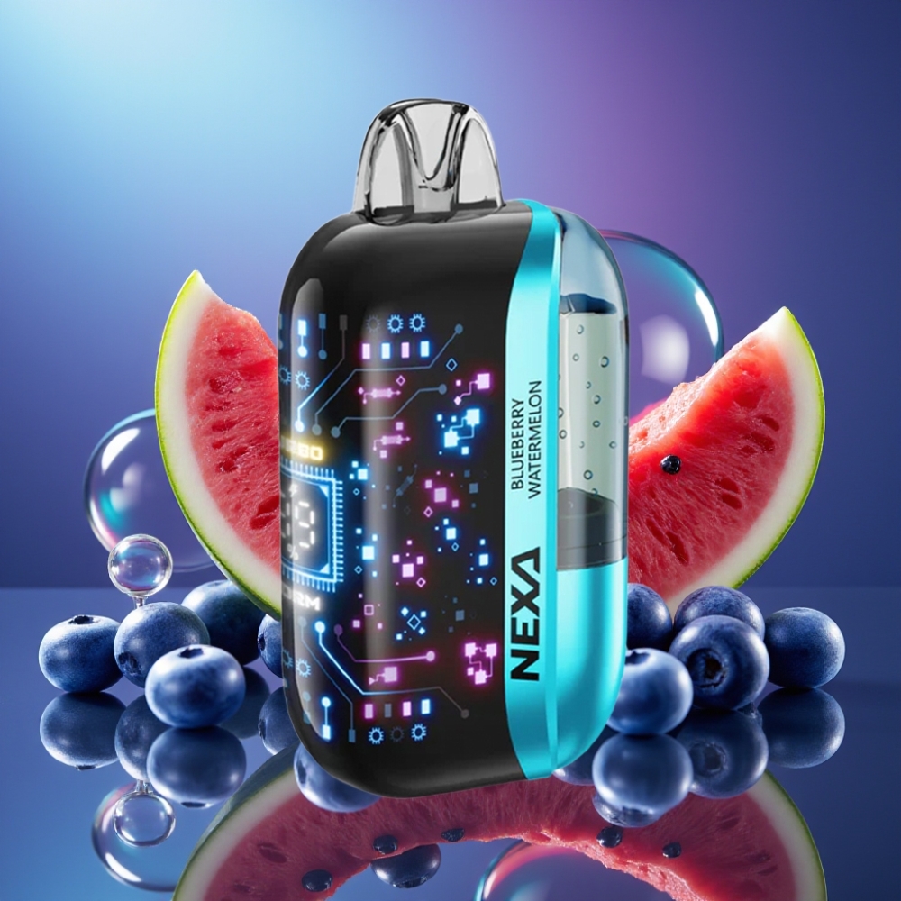 NEXA Ultra 50000 Pufuri Disposable Vape Afină Pepene Verde 20ml 800mAh