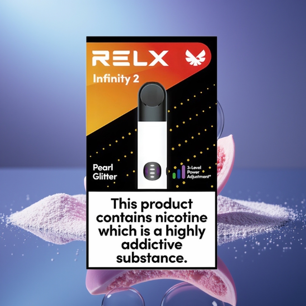 RELX Infinity 2 650 de fumuri Dispozitiv Vape Pudră de Perlă 1.9 ml